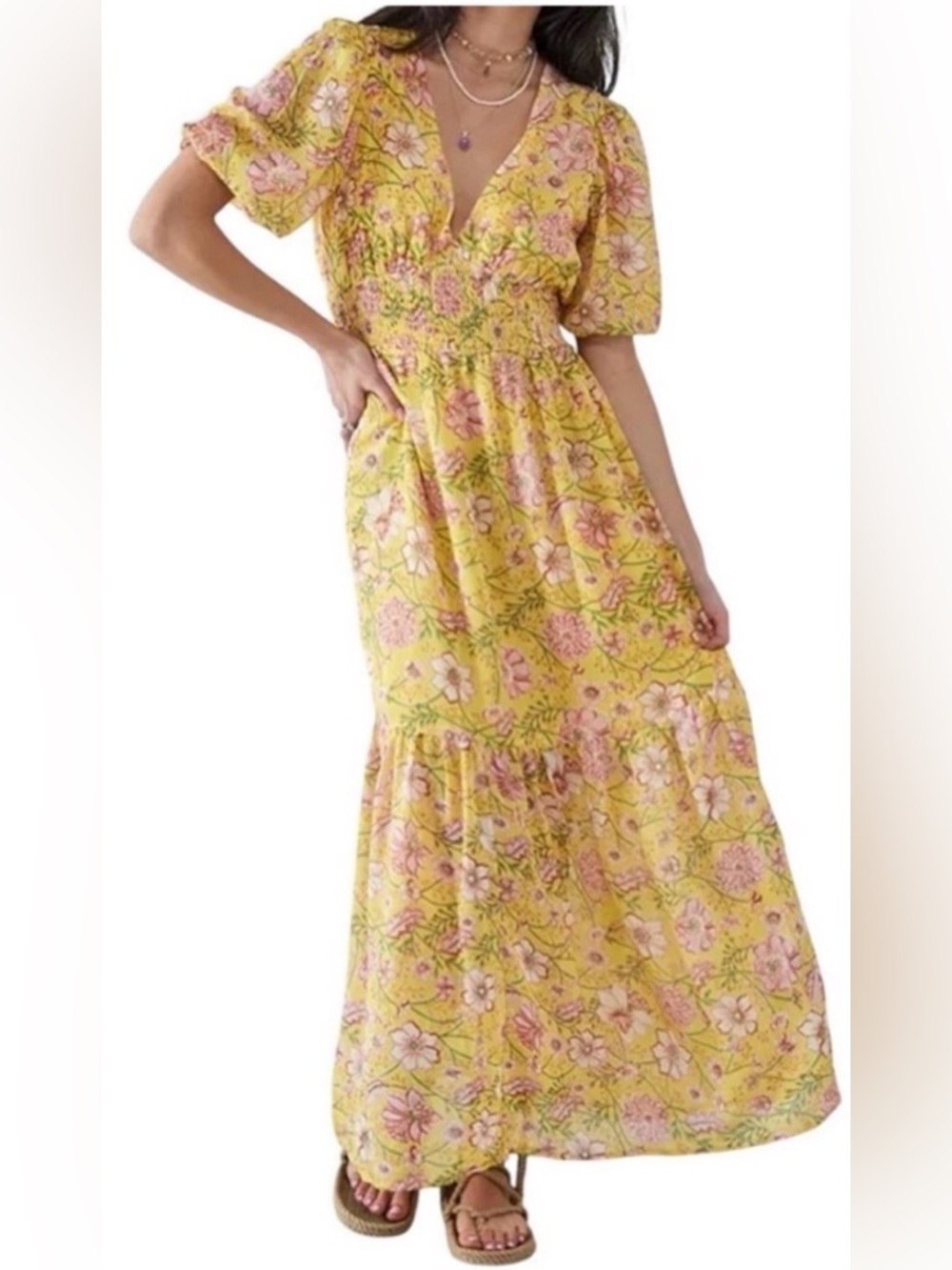 Billabong Spellbound Floral Maxi Dress